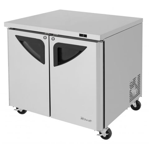Turbo Air TUF-36SD-N Two-Section Super Deluxe Undercounter Freezer