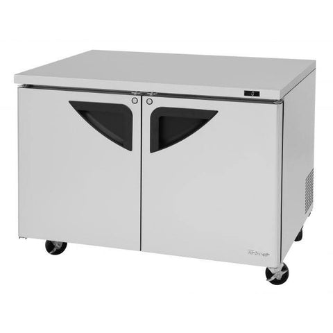 Turbo Air TUF-48SD-N Super Deluxe 48" Two-Section Undercounter Freezer