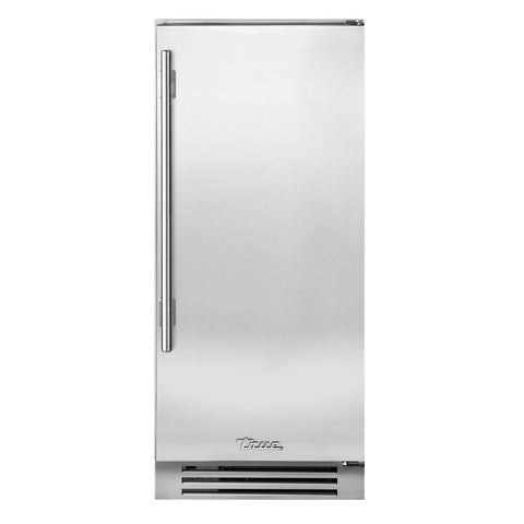 True Residential TUI-15-L-OP-D 15-Inch Overlay Panel Left-Hinge Clear Ice Machine