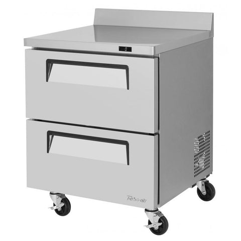 Turbo Air TWF-28SD-D2-N Super Deluxe 28" Two-Drawer Worktop Freezer