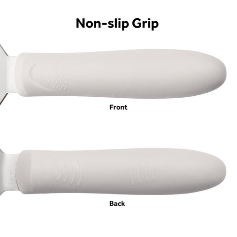 Winco TWP-31 Sandwich Spreader with White Polypropylene Handle, 3-5/8" x 1-1/4" Blade