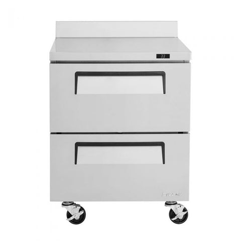 Turbo Air TWR-28SD-D2-N Super Deluxe 27 1/2 in. Two-Drawer Worktop Refrigerator