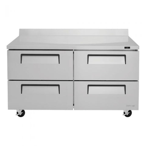 Turbo Air TWR-60SD-D4-N Super Deluxe 4-Drawer Worktop Refrigerator, 60-1/4"