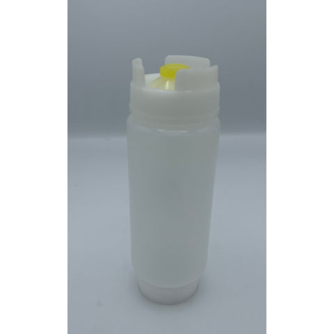 Cresco Resco Smallwares TWSB12T Two-Way Multi-Purpose Squeeze Bottle, 12 oz. Translucent