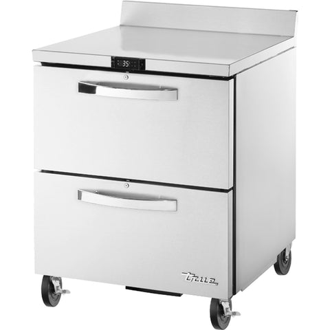 True Manufacturing TWT-27D-2-HC~SPEC3 27" Two-Drawer Worktop Refrigerator with Hydrocarbon Refrigerant