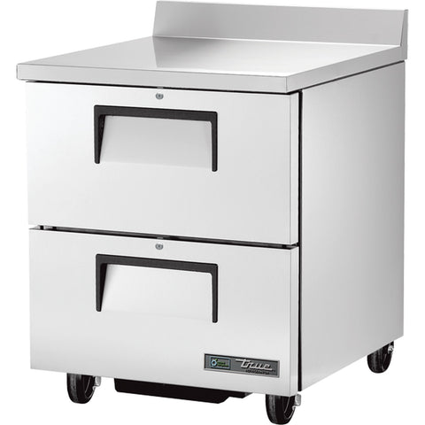 True Manufacturing TWT-27D-2-HC 2-Drawer Worktop Refrigerator with Hydrocarbon Refrigerant