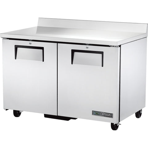 True Manufacturing TWT-48-HC 48" 2-Door ADA Height Worktop Refrigerator with Hydrocarbon Refrigerant