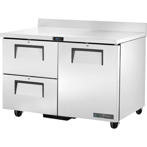 True Manufacturing TWT-48D-2-HC 48" Worktop Refrigerator with 2 Drawers and 1 Door