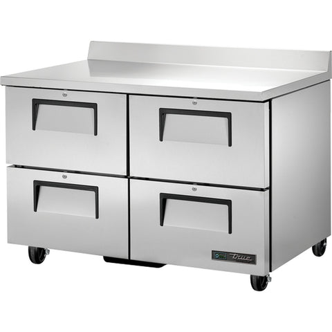 True Manufacturing TWT-48D-4-HC 48" Four-Drawer Worktop Refrigerator