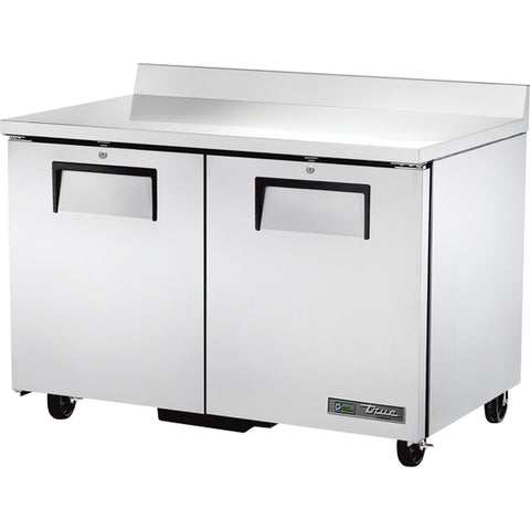 True Manufacturing TWT-48F-HC 48-Inch Worktop Freezer, 2 Solid Swing Doors, Hydrocarbon Refrigerant