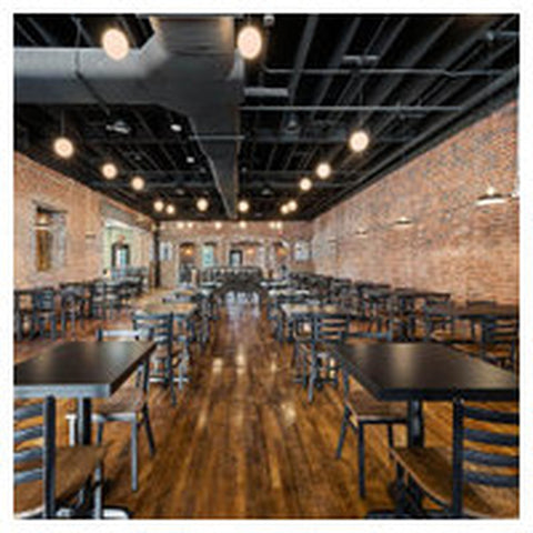 Oak Street Manufacturing UB3030-ON 30" x 30" Square Urban Laminate Table Top - Onyx