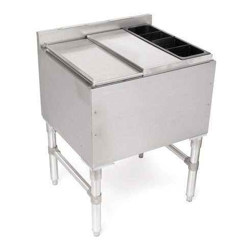 John Boos UBIB-1836-X 36" Underbar Ice Bin/Cocktail Unit, Stainless Steel