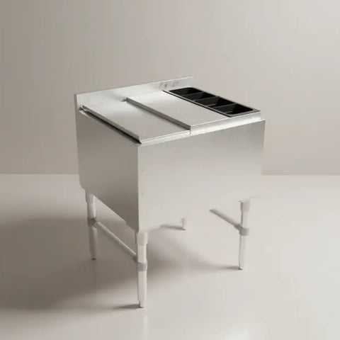 John Boos UBIBL-2124-BWH-X Slim-Line Underbar Ice Bin/Cocktail Unit Lid, 24"W x 21"D