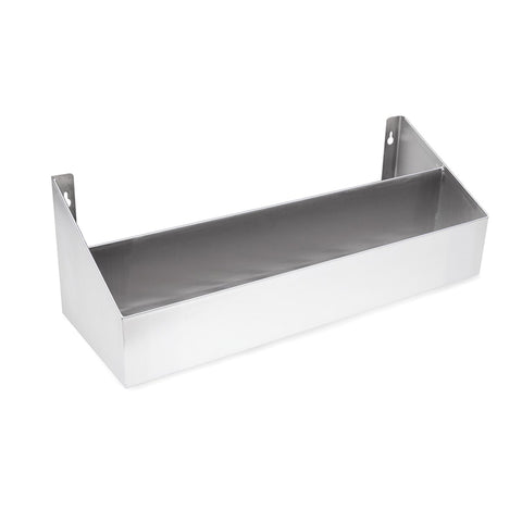 John Boos UBSR1-36-X 36" Single Tier Stainless Steel Underbar Speed Rail