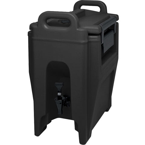 Cambro UC250110 Ultra Camtainer 2.75 Gallon Black Insulated Beverage Dispenser