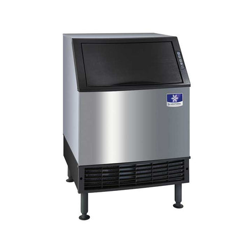 Manitowoc UDF0240A NEO 26" Air Cooled Undercounter Dice Cube Ice Machine with 90 lb. Bin