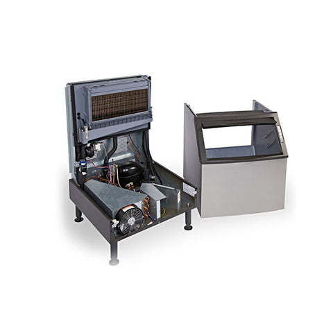 Manitowoc UDF0310A NEO 310 30" Air-Cooled Undercounter Dice Cube Ice Machine, 286 lb./Day