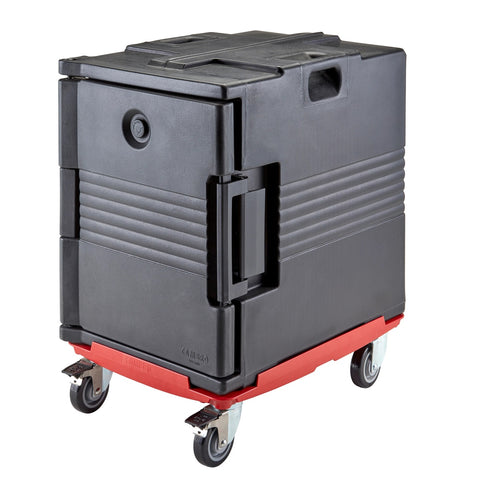 Cambro UPC400110 Ultra Pan Carrier - Black Front-Loading Insulated Food Pan Carrier