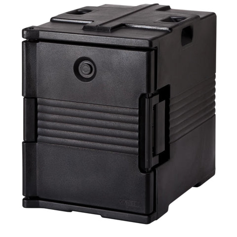 Cambro UPC400110 Ultra Pan Carrier - Black Front-Loading Insulated Food Pan Carrier