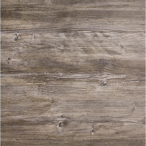 Grosfillex US32H325 32" x 32" Indoor/Outdoor HPL Table Top - Vintage Pine