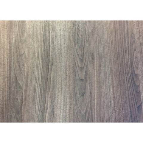 Grosfillex US48H722 Indoor/Outdoor Rectangular Table Top, 32" x 48\" Walnut High-Pressure Laminate