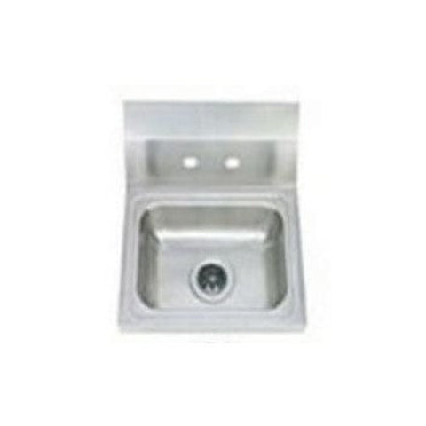 US Refrigeration USHS-17-NL 17x15 Wall Mount Hand Sink with Gooseneck Faucet