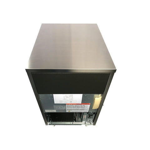 Manitowoc USP0100A-161 CrystalCraft Undercounter Air-Cooled Square Cube Ice Machine with 38 lb. Bin