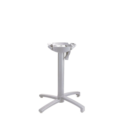 Grosfillex USX1D017 X-One Tilt Top Lateral Base 100, Black, 35-1/2" x 35-1/2" Base Spread