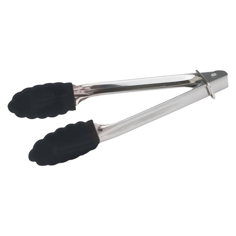 Winco UT-7K 7" Silicone Tip Utility Tongs