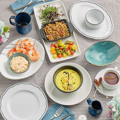 Tuxton China VBB-150A TuxTrendz Zion Matte Black 15 oz. China Soup & Salad Bowl