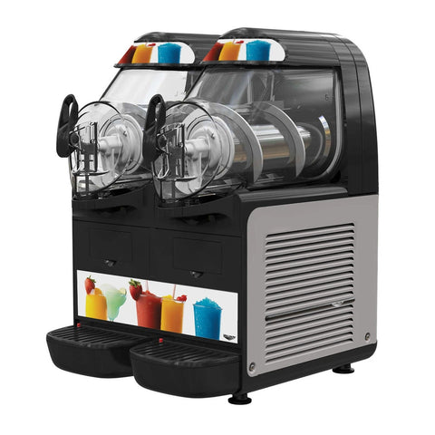 Vollrath VCBA128-37 Countertop Frozen Beverage Granita Machine, (2) 1.6 gal Bowls, 120V