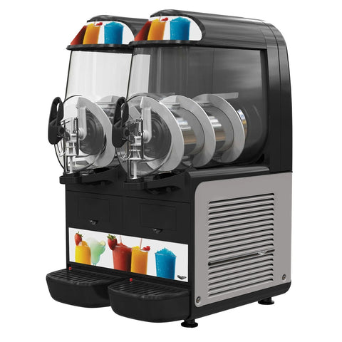 Vollrath VCBF128-37 Double-Bowl Frozen Beverage Granita Machine, 5.2 gal, 120V