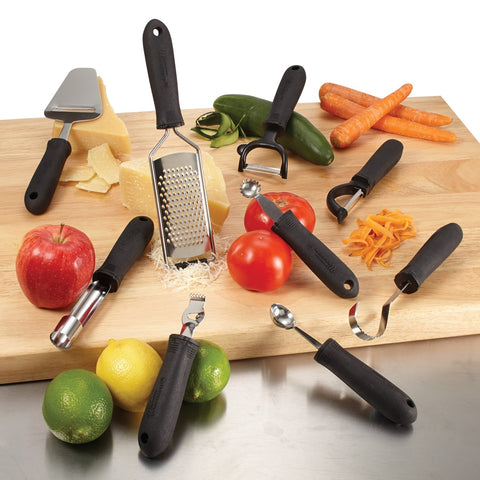 Winco VP-308 Tomato Stem Corer with Soft Grip Handle