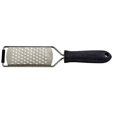 Winco VP-312 10" Handheld Grater with Medium 3mm Holes and Soft Grip Handle