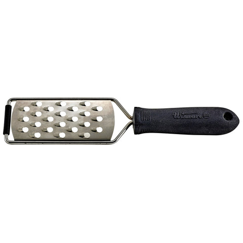 Winco VP-313 10-Inch Coarse Grater with Soft Grip Handle