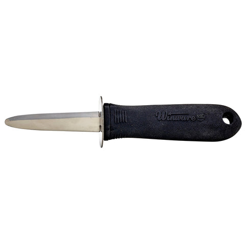 Winco VP-314 Oyster/Clam Knife with Soft Grip Handle, 7-5/8" O.A.L.