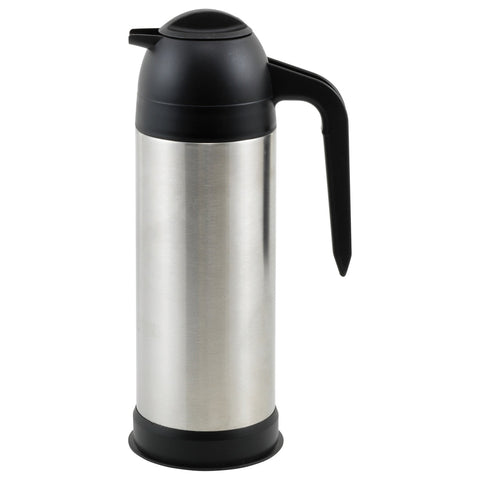 Winco VSS-33 33 oz Vacuum Insulated Stainless Steel Coffee/Cream Server