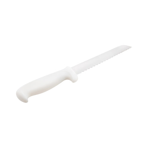 Mundial W5626-7 1/2 - 7-1/2" White Serrated Edge Bread Knife (5600 Series)