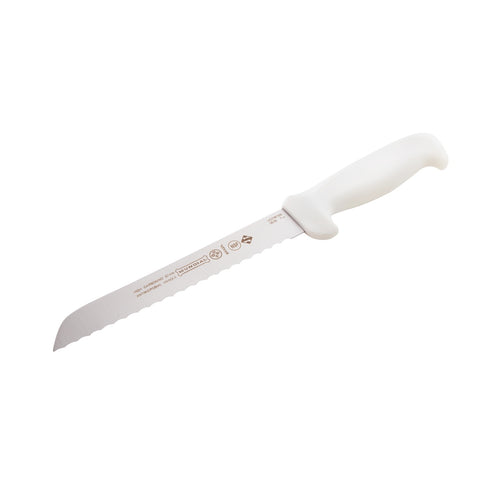 Mundial W5626-7 1/2 - 7-1/2" White Serrated Edge Bread Knife (5600 Series)