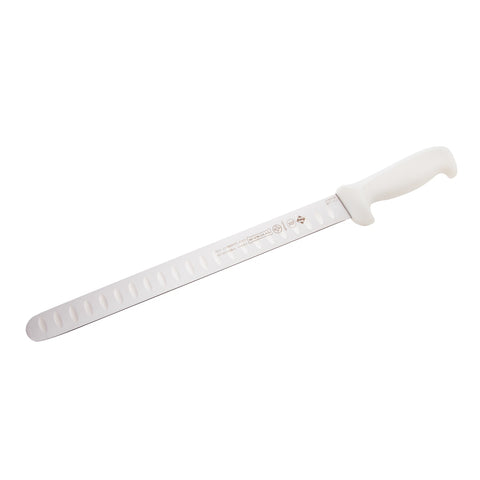 Mundial W5627-12 12-Inch White Handle Slicer Knife
