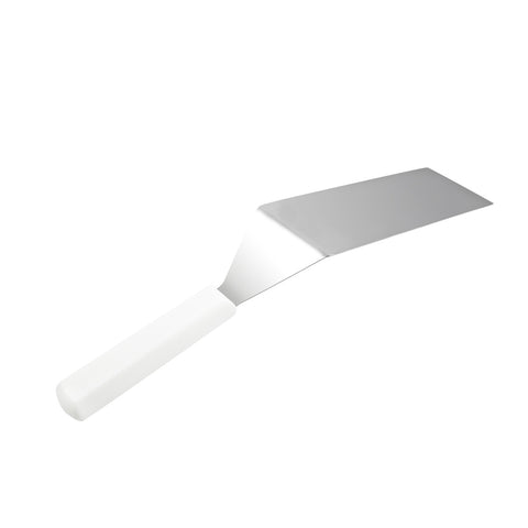 Mundial W5683SQ Square End Turner - 8x3 Inch Stainless Steel Blade, White Handle