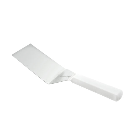 Mundial W5685 Professional Square-End Turner, 5600 Series, 6x3 Inch White Handle