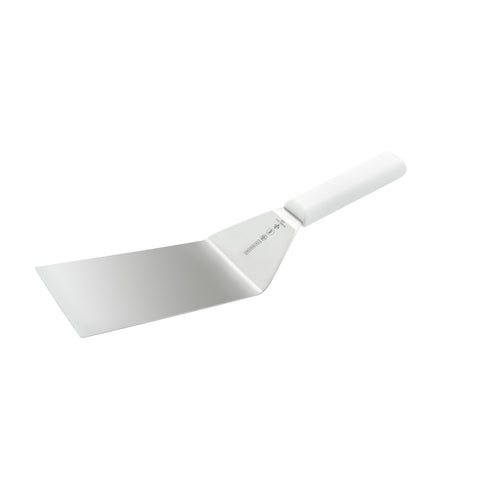 Mundial W5685 Professional Square-End Turner, 5600 Series, 6x3 Inch White Handle