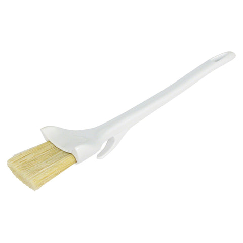 Winco WBRP-20H 2-Inch Concave Boar Bristle Pastry and Basting Brush with Hook