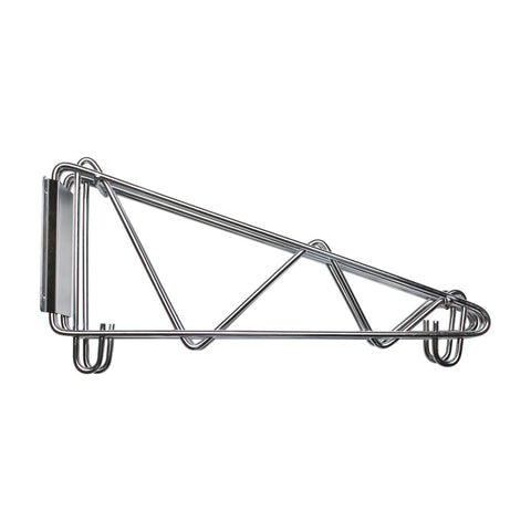 Thunder Group WBSV214 14-Inch Double Wall Mount Bracket, Chrome Plated