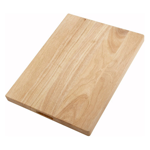 Winco WCB-1520 Wooden Hardwood Cutting Board, 15" x 20"
