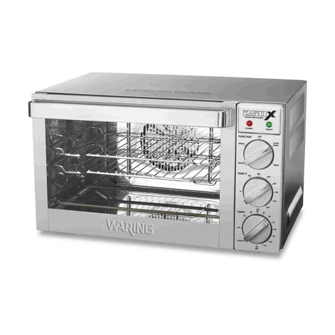 Waring WCO250X Quarter-Size Countertop Convection Oven, 120V