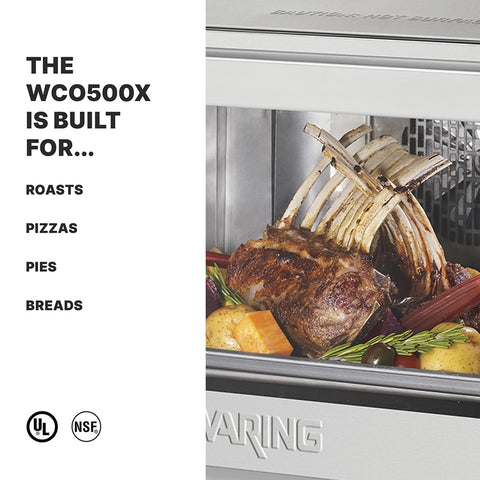 Waring WCO500X Half-Size Countertop Convection Oven