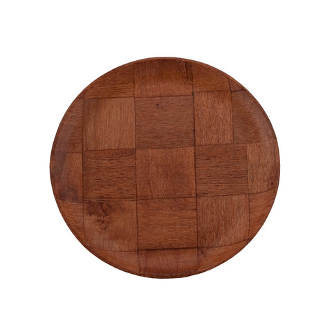 Libertyware WCP10 10" Woven Wood Plate