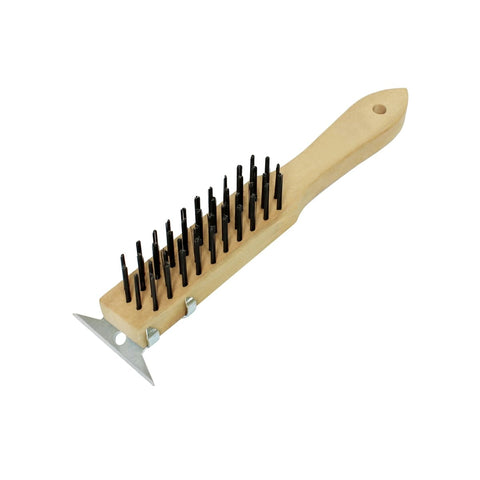 Thunder Group WDBS011H Scratch Brush with End Scraper